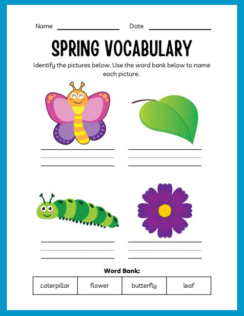 Spring & Summer Workbook, page 2