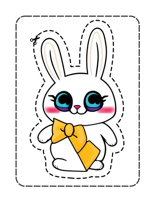 Cute Bunny Scissors Skills, page 2