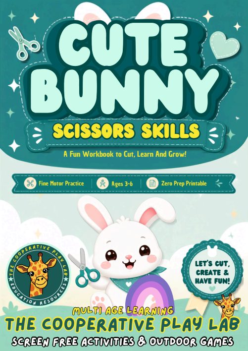Cute Bunny Scissors Skills