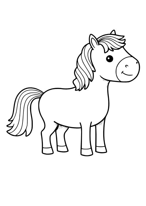 Farm Animals Coloring Book, page 4