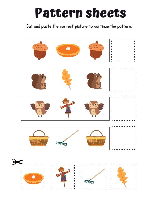 Pattern Sheets, page 4