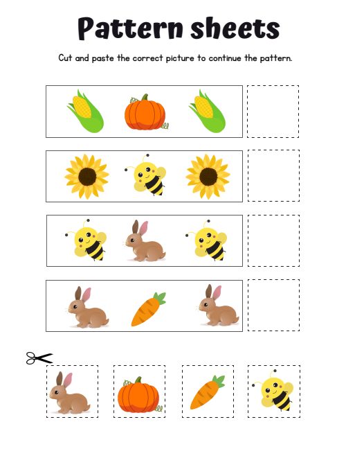 Pattern Sheets, page 5