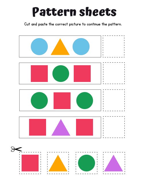 Pattern Sheets, page 6