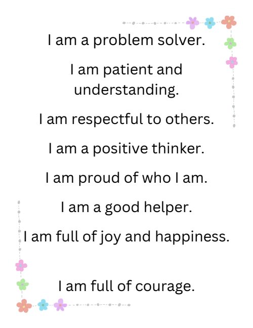 Positive Affirmations, page 5