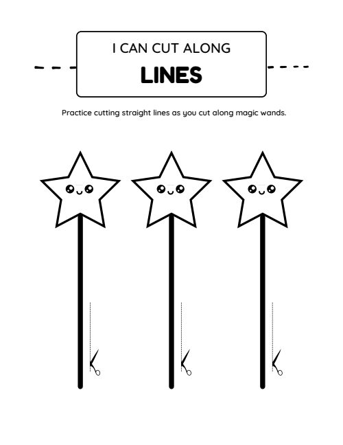 Scissors Activity Book, page 3