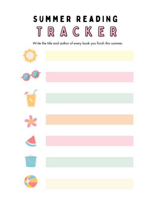 Summer Workbook, page 4