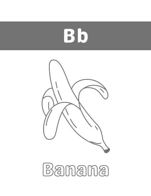 Alphabet Coloring Book, page 3