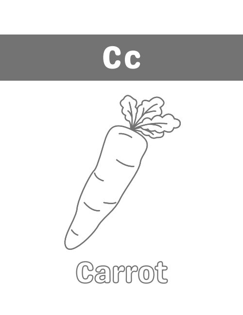 Alphabet Coloring Book, page 4