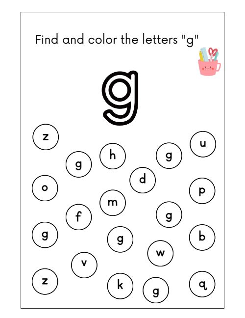 Coloring — Worksheet 3, page 6