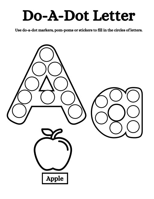 Do-a-Dot Letters