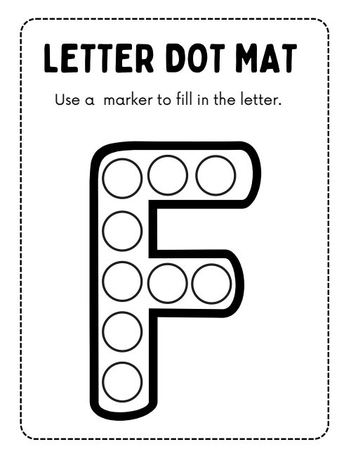 Do-a-Dot Activity, page 6