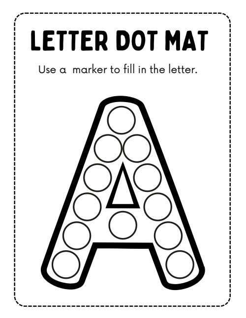 Do-a-Dot Activity