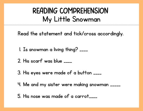 Reading Comprehension, page 5