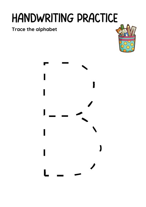 Trace the Alphabet, page 2