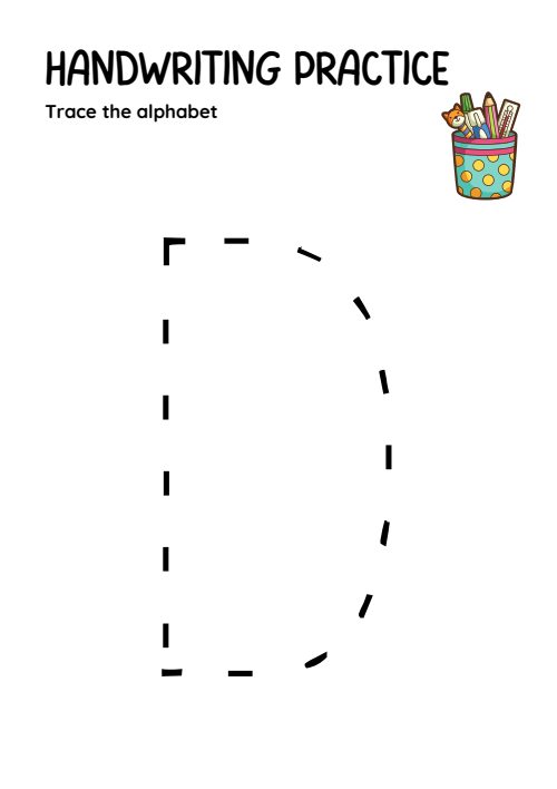 Trace the Alphabet, page 4