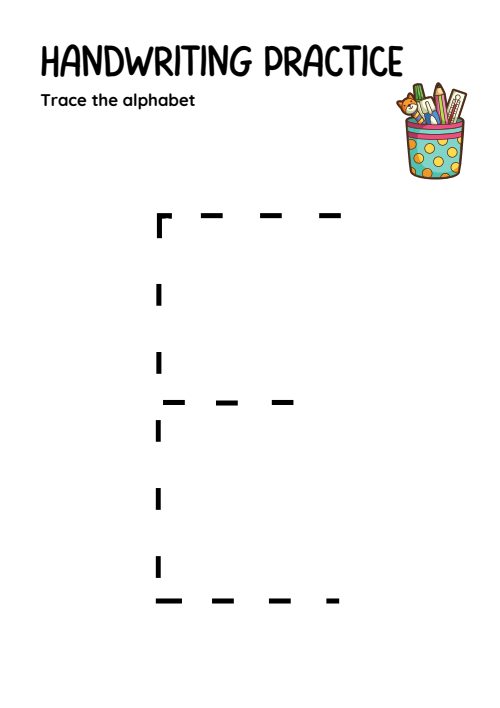 Trace the Alphabet, page 5