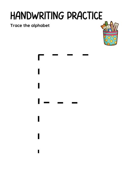 Trace the Alphabet, page 6
