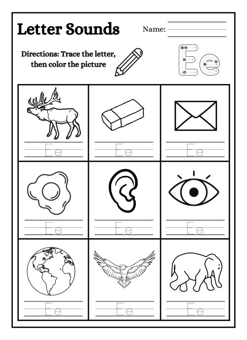 Tracing — Worksheet 3, page 5