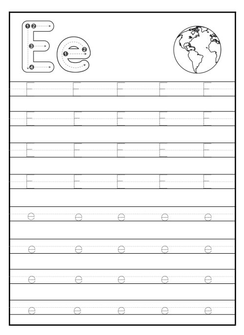 Tracing — Worksheet 4, page 5
