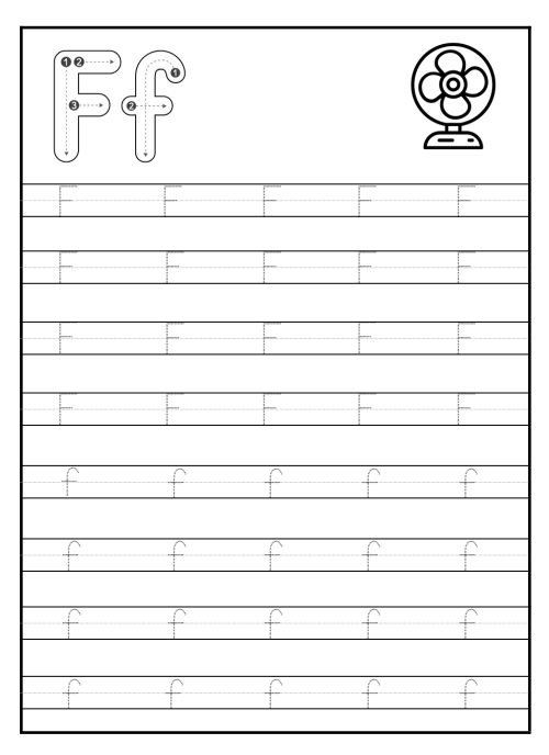 Tracing — Worksheet 4, page 6