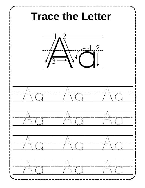 Tracing — Worksheet 7, page 3