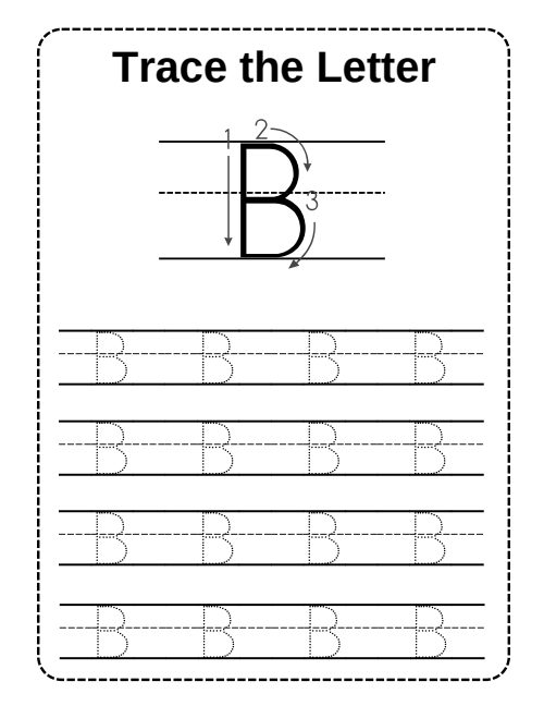 Tracing — Worksheet 7, page 4
