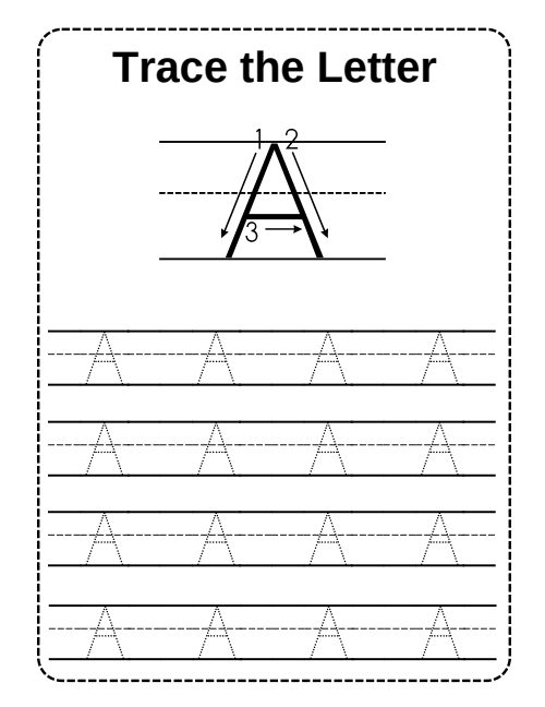 Tracing — Worksheet 7