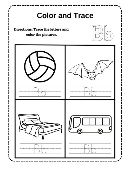 Tracing — Worksheet 8, page 2