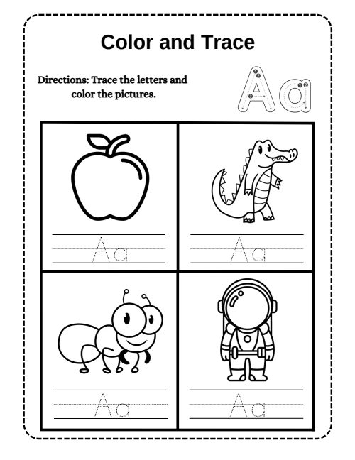 Tracing — Worksheet 8