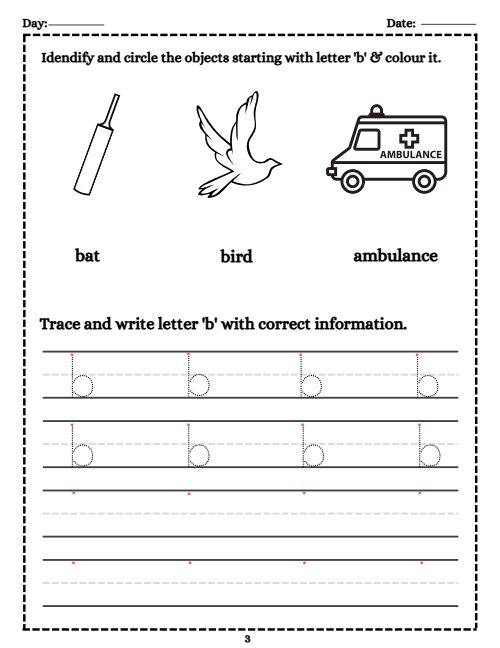 Tracing — Worksheet 9, page 3