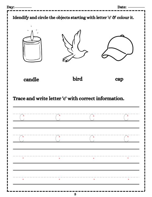 Tracing — Worksheet 9, page 5
