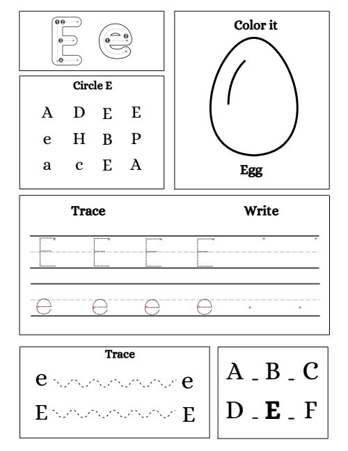 Tracing — Worksheet 11, page 5