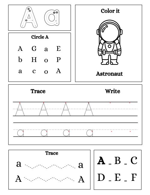 Tracing — Worksheet 11