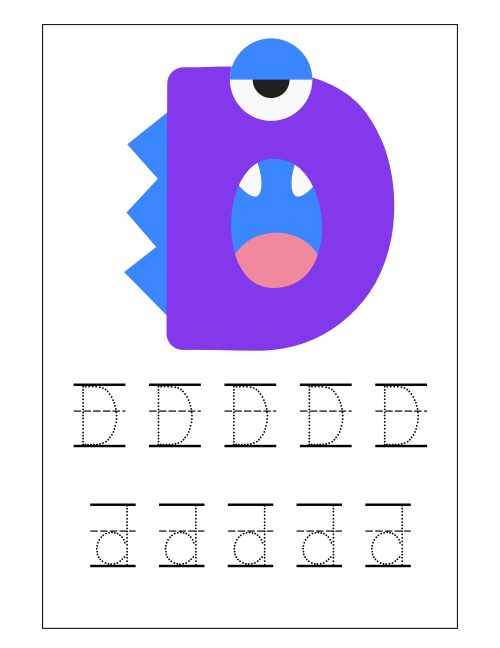 Tracing — Worksheet 13, page 4