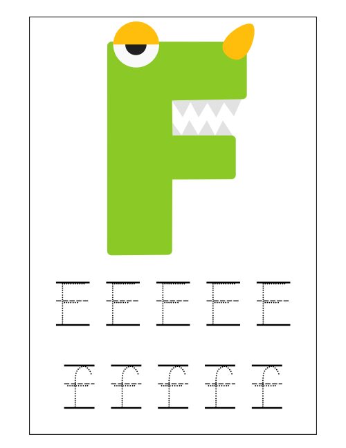 Tracing — Worksheet 13, page 6