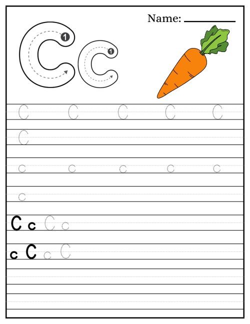 Tracing — Worksheet 14, page 3