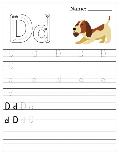 Tracing — Worksheet 14, page 4