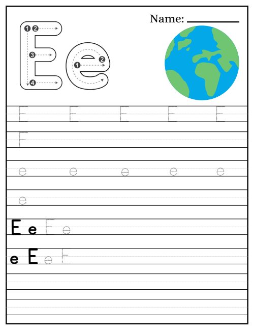 Tracing — Worksheet 14, page 5