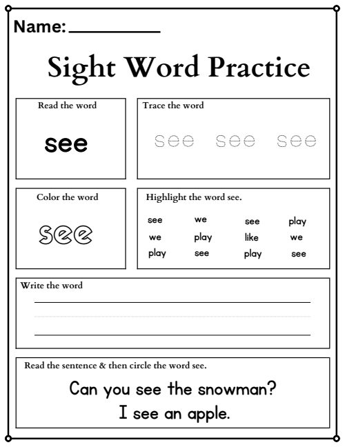 Tracing — Worksheet 17, page 5