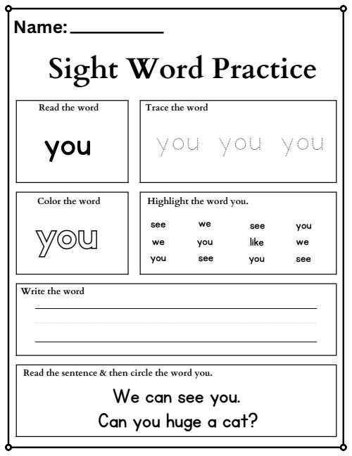 Tracing — Worksheet 17, page 6