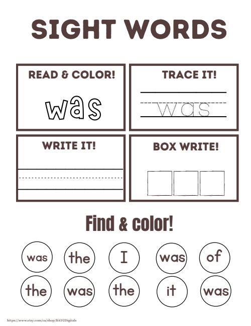 Tracing — Worksheet 19, page 2