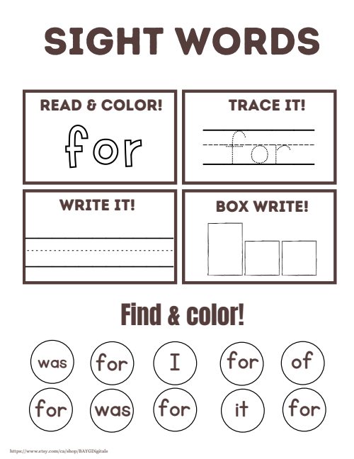 Tracing — Worksheet 19, page 3