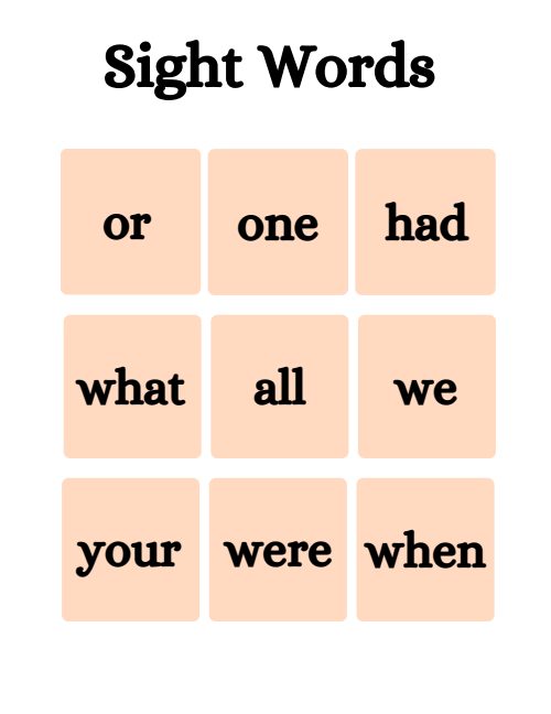 Flashcard — Worksheet 3, page 4