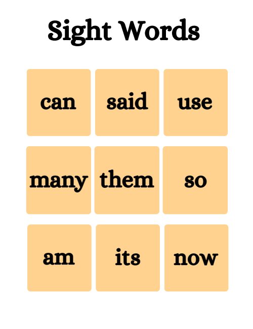 Flashcard — Worksheet 3, page 6