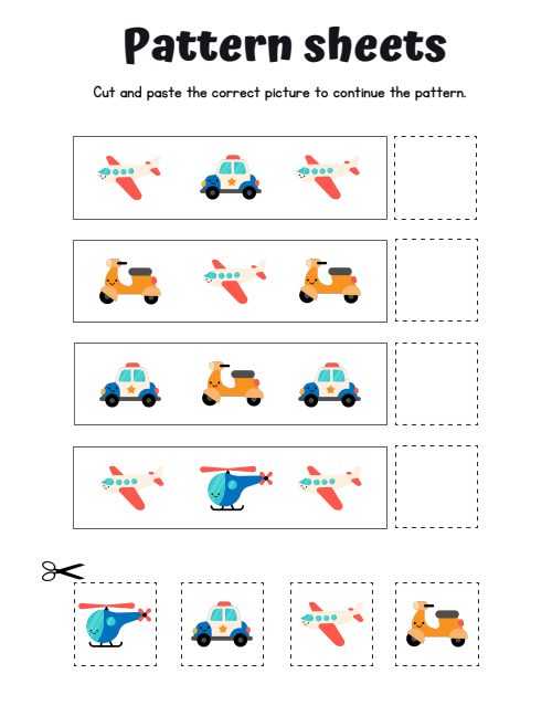 Pattern Sheets, page 3