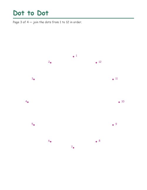 Dot to Dot, page 3