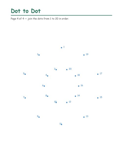 Dot to Dot, page 4