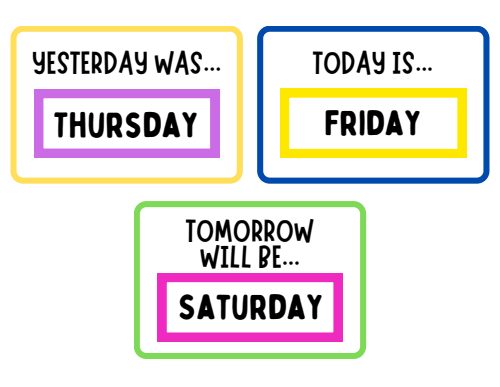 Days of the Week