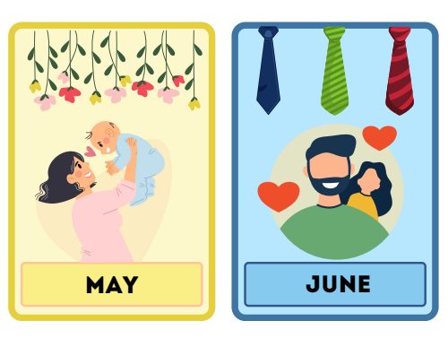Months of the Year, page 3