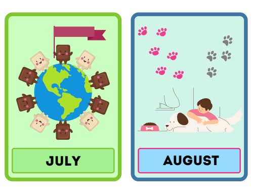Months of the Year, page 4